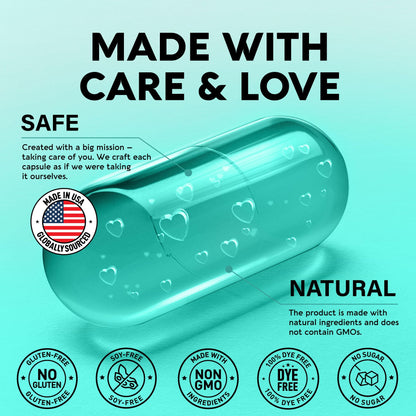 Irish Sea Moss Capsules - Made with Organic Sea Moss, Bladderwrack & Burdock Root - Made in USA - Advanced Superfood - Natural Multi Supplements Blend - Immunity & Energy Support - 90 Vegan Capsules NUTRAHARMONYBuy Supplements Australia