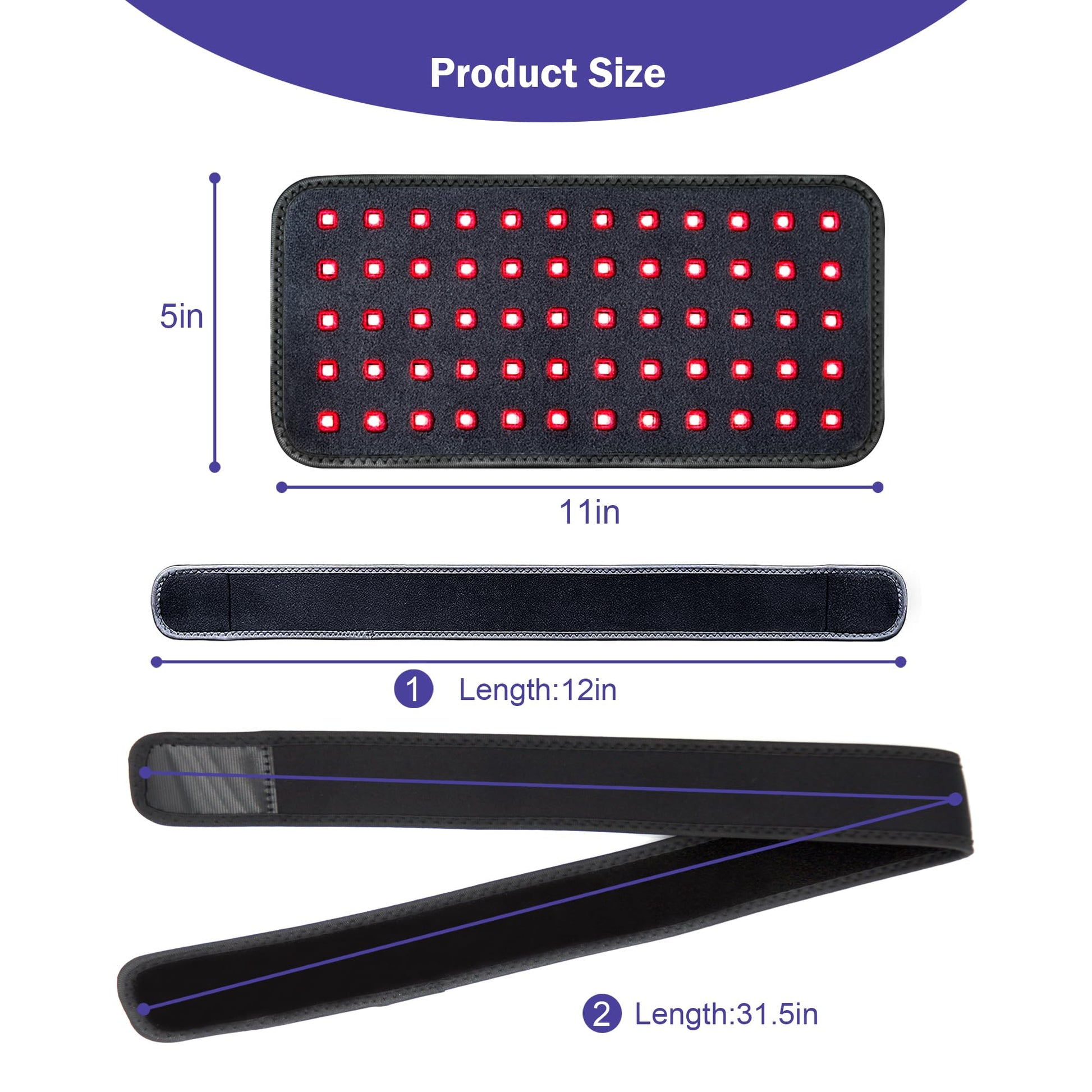 Kate brothers Red Light Therapy Belt - for Neck Near Infrared Light Therapy & Red Light Therapy Kate brothersBuy Supplements Australia