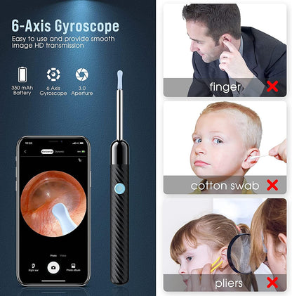 Ear Wax Removal - Earwax Remover Tool with 8 Pcs Ear Set - Ear Cleaner LEIPUTBuy Supplements Australia