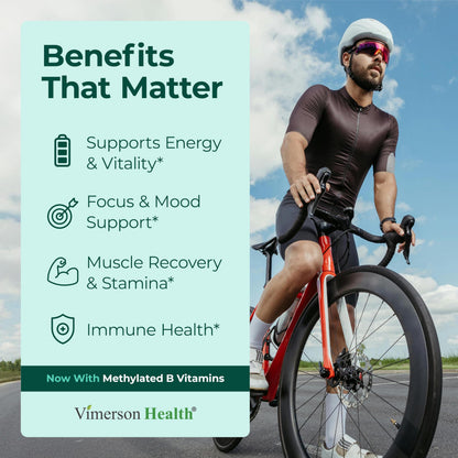 Multivitamin for Men – Methylated Mens Multivitamins & Multiminerals Capsules with Vitamin B12, A, D, C, Zinc, Magnesium & More for Complete Daily Support Vimerson HealthBuy Supplements Australia