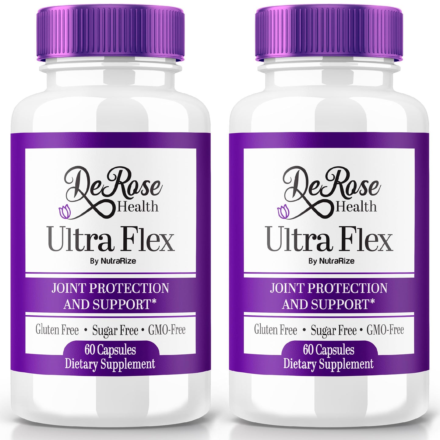 (2 Pack) Ultra Flex Capsules, Advanced Joint Support Supplement, Ultra Flex Natural Joint Health Formula, Max Strength Pills for Joint Wellness and Mobility, UltraFlex Vitamin Reviews (120 Capsules) NutraRizeBuy Supplements Australia