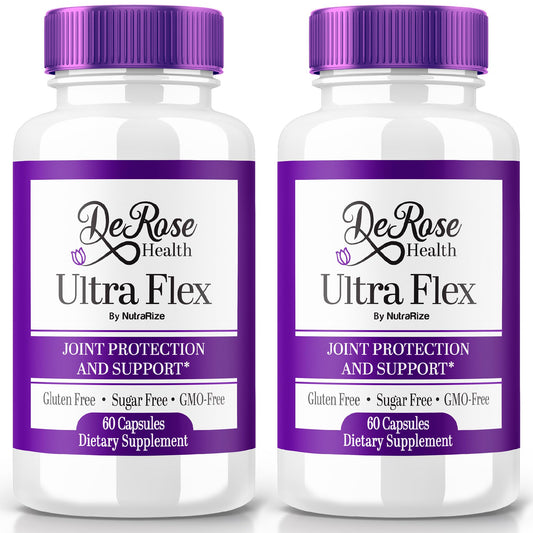 (2 Pack) Ultra Flex Capsules, Advanced Joint Support Supplement, Ultra Flex Natural Joint Health Formula, Max Strength Pills for Joint Wellness and Mobility, UltraFlex Vitamin Reviews (120 Capsules) NutraRizeBuy Supplements Australia