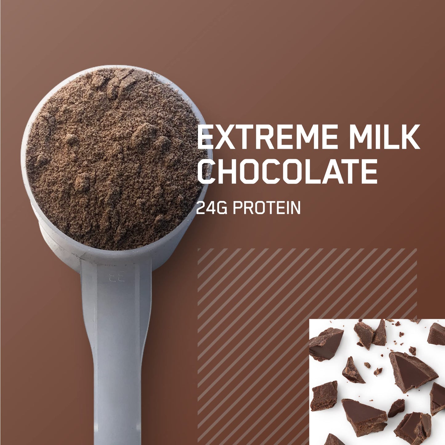 Optimum Nutrition Gold Standard 100% Whey Protein Powder, Extreme Milk Chocolate Optimum NutritionBuy Supplements Australia