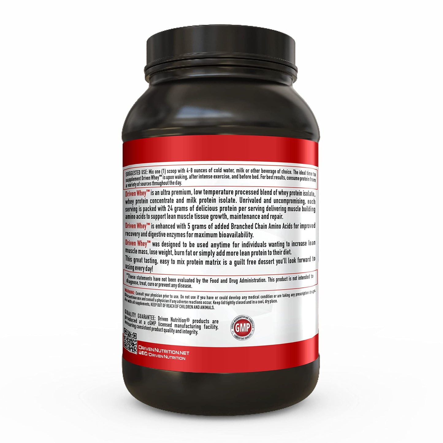 Driven WHEY- Grass Fed Whey Protein Powder: Delicious, Clean Protein Shake Driven NutritionBuy Supplements Australia
