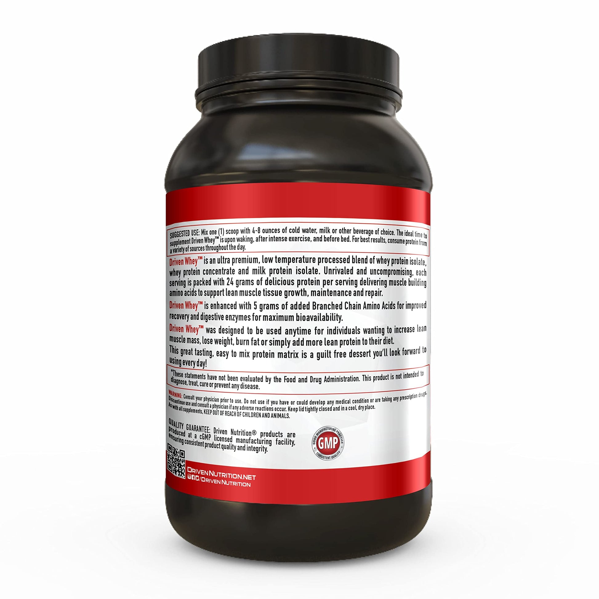 Driven WHEY- Grass Fed Whey Protein Powder: Delicious, Clean Protein Shake Driven NutritionBuy Supplements Australia