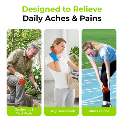 AUVON Menthol Pain Relief Gel for Chronic Joint & Back Pain, Arthritis Pain Reliever for Muscle Pain Relief, Fast-Acting Menthol Cooling Gel Soothes Knee, Hip, Shoulder, Neck Pain, 3 FL OZ Per Pack AUVONBuy Supplements Australia