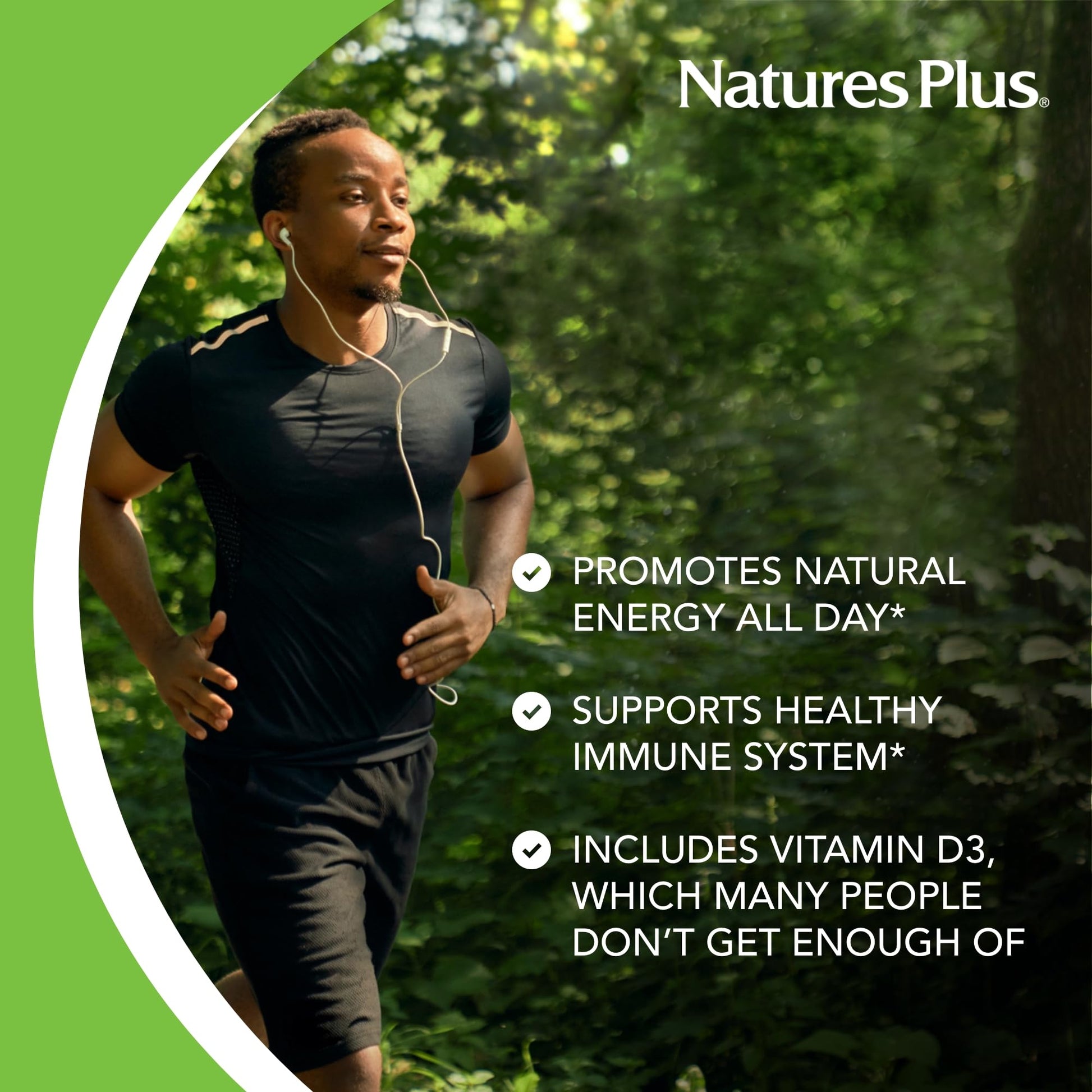NaturesPlus Source of Life - 180 Capsules - Multivitamin & Mineral Supplement - Supports Natural Energy & Overall Well-Being - Gluten Free, Vegetarian - 20 Servings NaturesPlusBuy Supplements Australia
