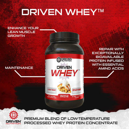 Driven WHEY- Grass Fed Whey Protein Powder: Delicious, Clean Protein Shake- Improve Driven NutritionBuy Supplements Australia