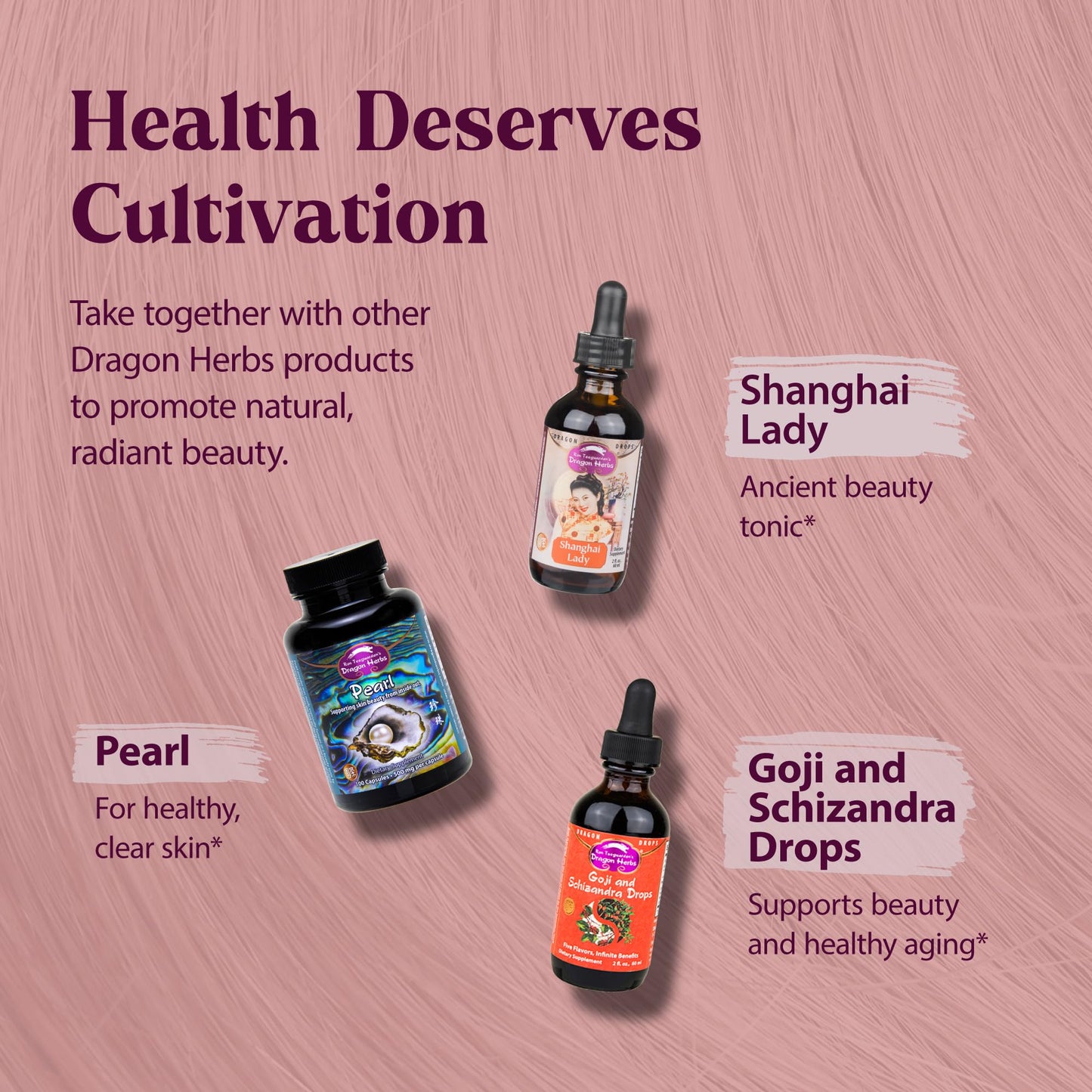 Dragon Herbs Hair and Nails | All Natural Supplement to Support Hair, Nails, Healthy Aging, and Circulation | All Natural Ingredients, Non-GMO (100 Capsules, 500 mg Per Capsule) Dragon HerbsBuy Supplements Australia