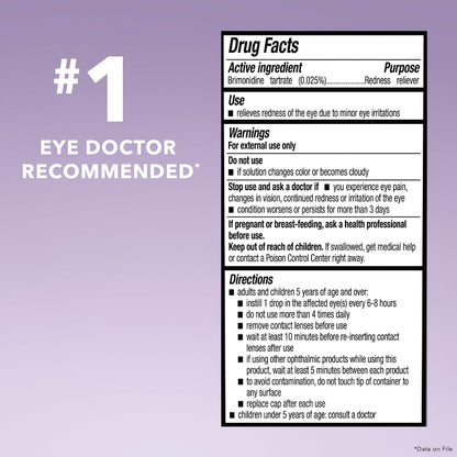 LUMIFY Eye Drops for Red Eyes, Redness Reliever for Brighter Looking Eyes, Works in 1 Minute & Lasts Up to 8 Hours, Eye Drops, 0.25 Fl Oz (7.5mL) LUMIFY buy supplements Au