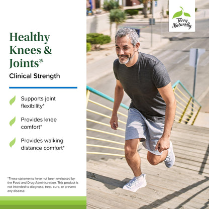 Terry Naturally Healthy Knees & Joints - Dietary Supplement to Support Bone Health & Joint Flexibility - Healthy Knee & Hip Aid with Calcium Fructoborate - 60 Capsules Terry NaturallyBuy Supplements Australia