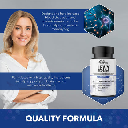 Real Science Nutrition Offers Lew-X - A Nutritional Supplement Formulated for Lewy Body Relief to Support Memory & Clarity, Cognitive Enhancement, Relieve Tremors, Shaking, and Muscle Stiffness, Real Science NutritionBuy Supplements Australia