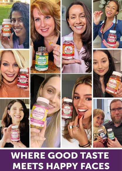 Lunakai USA Made 50 Plus Women's Multivitamin Gummies - Delicious Formula Enhanced with Essential Vitamins & Minerals for Health & Vitality - 60ct LunakaiBuy Supplements Australia