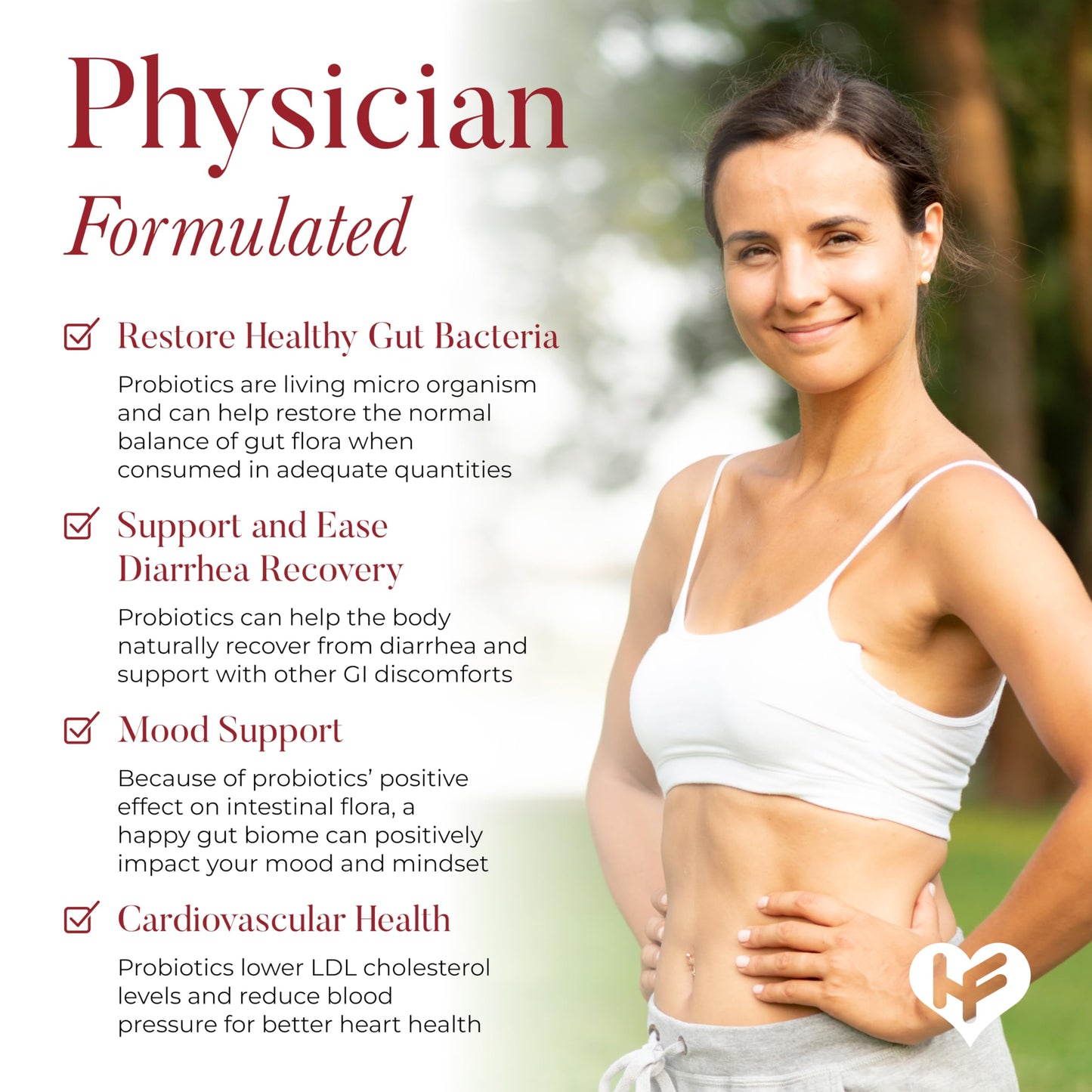 HealFast Physician Formulated Probiotic Supplement - 40 Billion CFU - Live Prebiotics and Probiotics for Men and Women - Probiotics for Gut Health - Non-GMO and Vegan - 30 Day Supply HealFastBuy Supplements Australia
