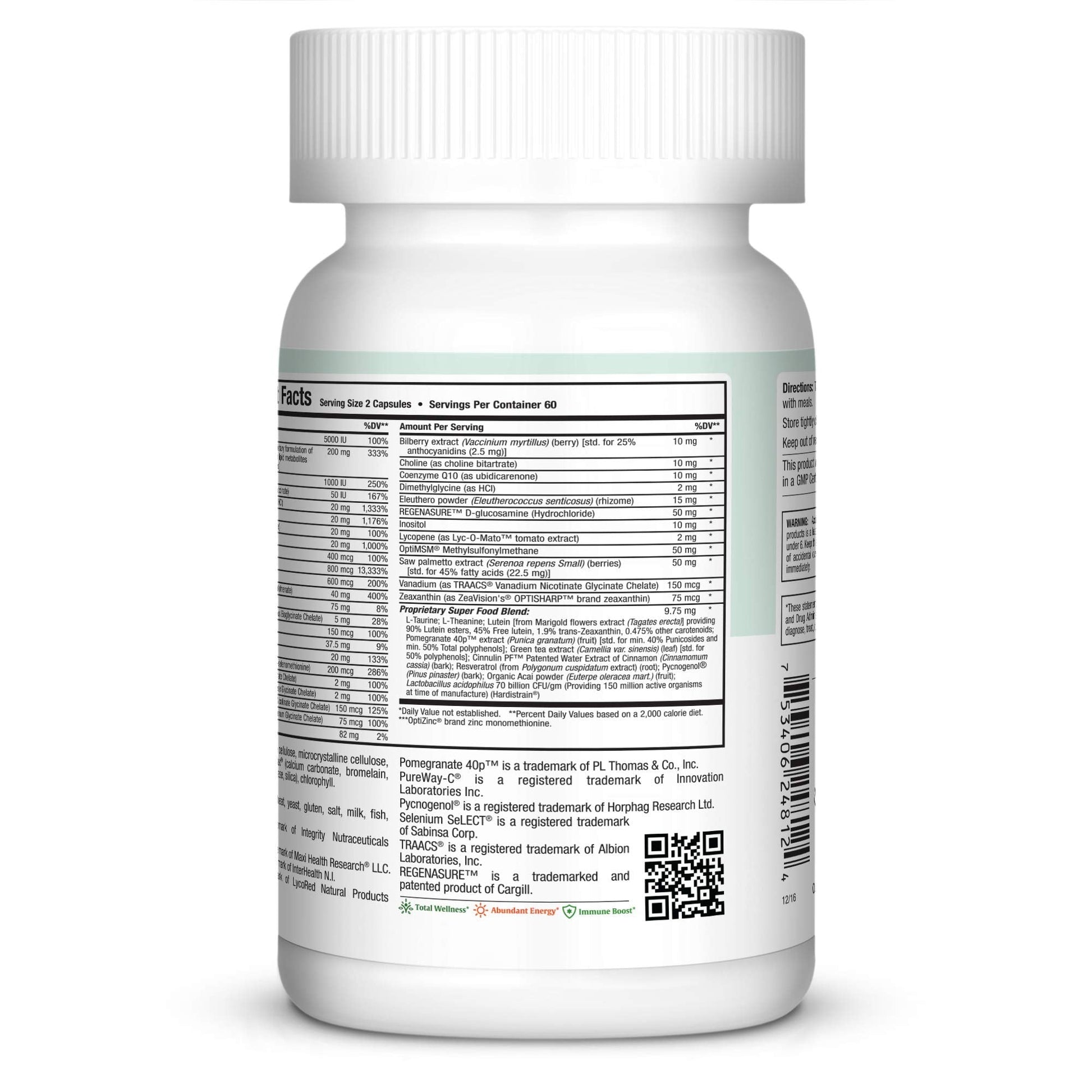 Mens Multivitamin 50 Plus – Daily Multivitamin for Men Over 50 with Vitamin B12, A, D, C, Zinc, Magnesium & More – Energy, Immune & Heart Support Mens Multi Vitamins - Non-GMO – 120 Capsules Maxi HealthBuy Supplements Australia