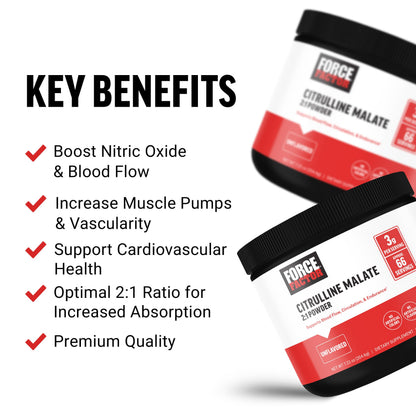 FORCE FACTOR Citrulline Malate 2:1, L Citrulline Supplement for Men to Boost Nitric Oxide Force FactorBuy Supplements Australia