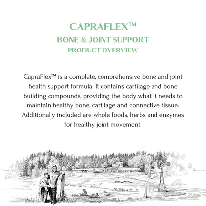 CapraFlex by Mt. Capra | Bone and Joint Support Supplement with Chicken Collagen, Hyaluronic Acid, Turmeric, and Herbs for Joint Vitality | 30 Servings - 120 Capsules Mt CapraBuy Supplements Australia
