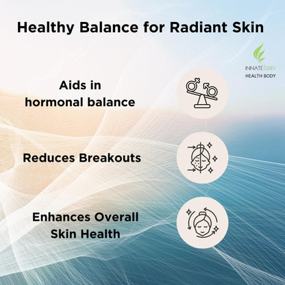 Innate Skin Health Body Clear Skin Acne Gummies - Complexion Supplement, Pantothenic Acid & Antioxidants, Vitamins 60 Count Innate SkinBuy Supplements Australia