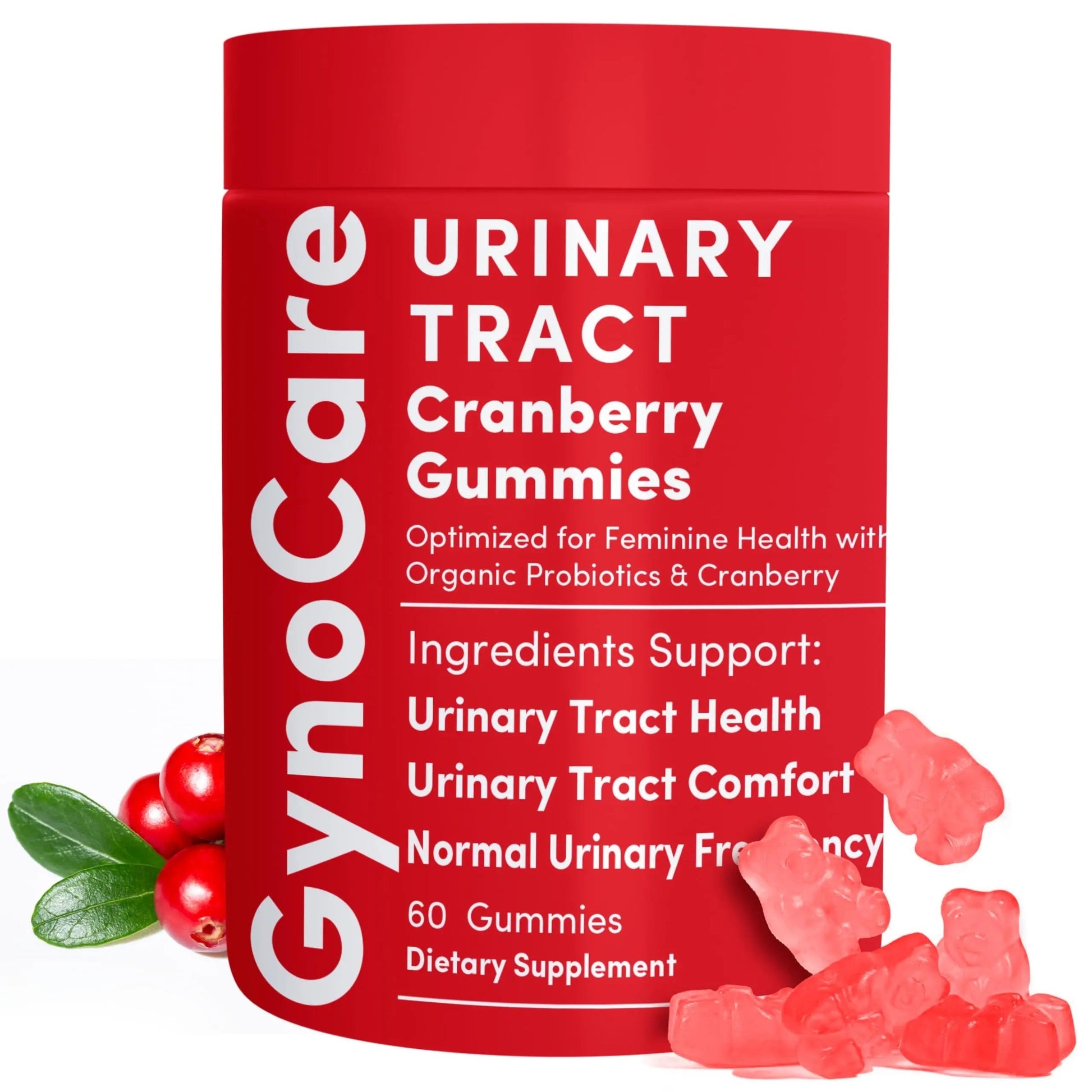 Cranberry Gummies UTI Treatment for Women | Urinary Tract Support for Women | Daily UTI Defense with Cranberry & Probiotics | Promotes Urinary Comfort & Normal Frequency | 60 Gummies Terramed Just Think ComfortBuy Supplements Australia