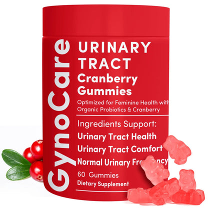 Cranberry Gummies UTI Treatment for Women | Urinary Tract Support for Women | Daily UTI Defense with Cranberry & Probiotics | Promotes Urinary Comfort & Normal Frequency | 60 Gummies Terramed Just Think ComfortBuy Supplements Australia