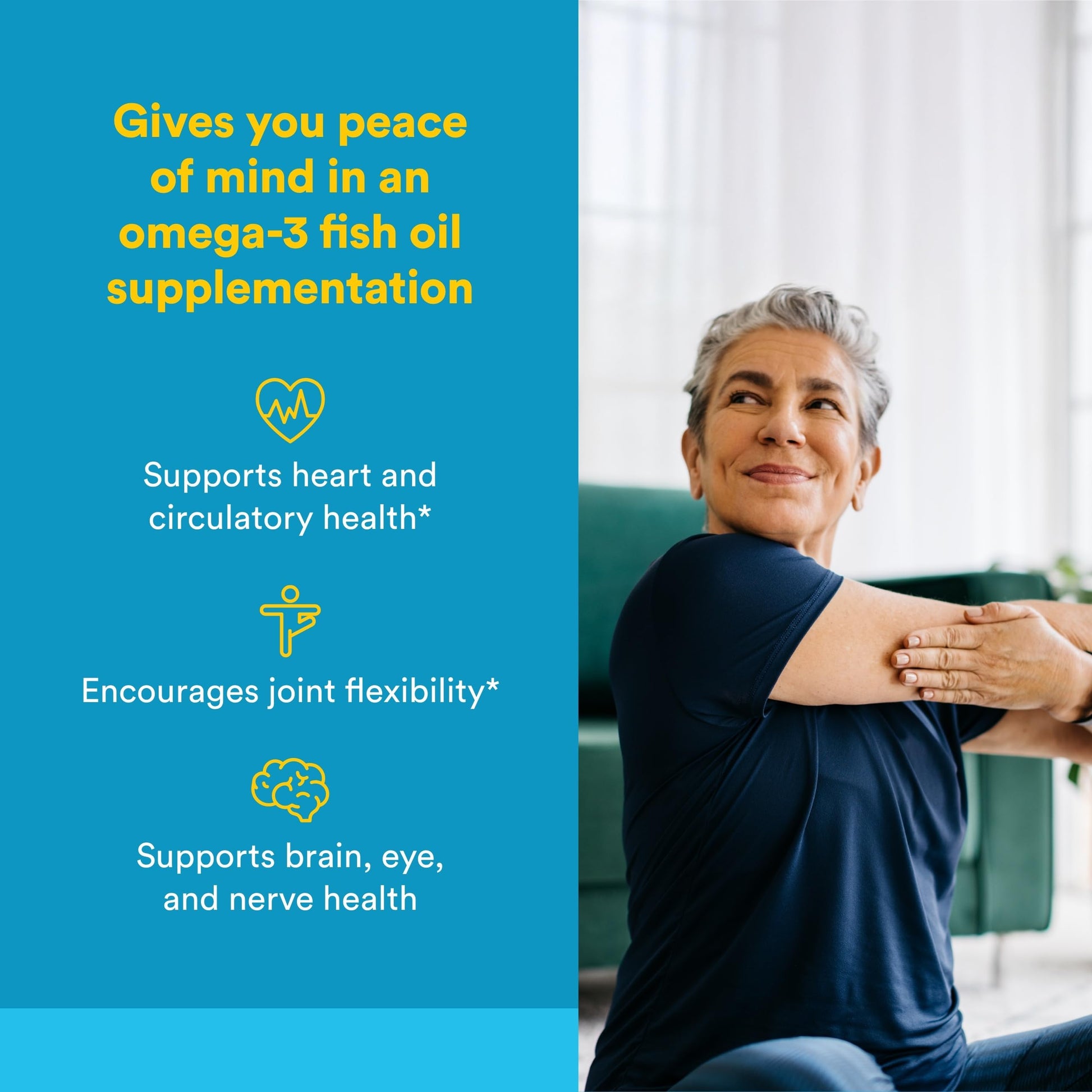 Natural Factors RxOmega-3 Ultra Strength - Brain & Heart Health Support - Eye Health Supplement with EPA & DHA - Supplement with Omega-3 Fatty Acids - 150 Softgels (75 Servings) Natural FactorsBuy Supplements Australia