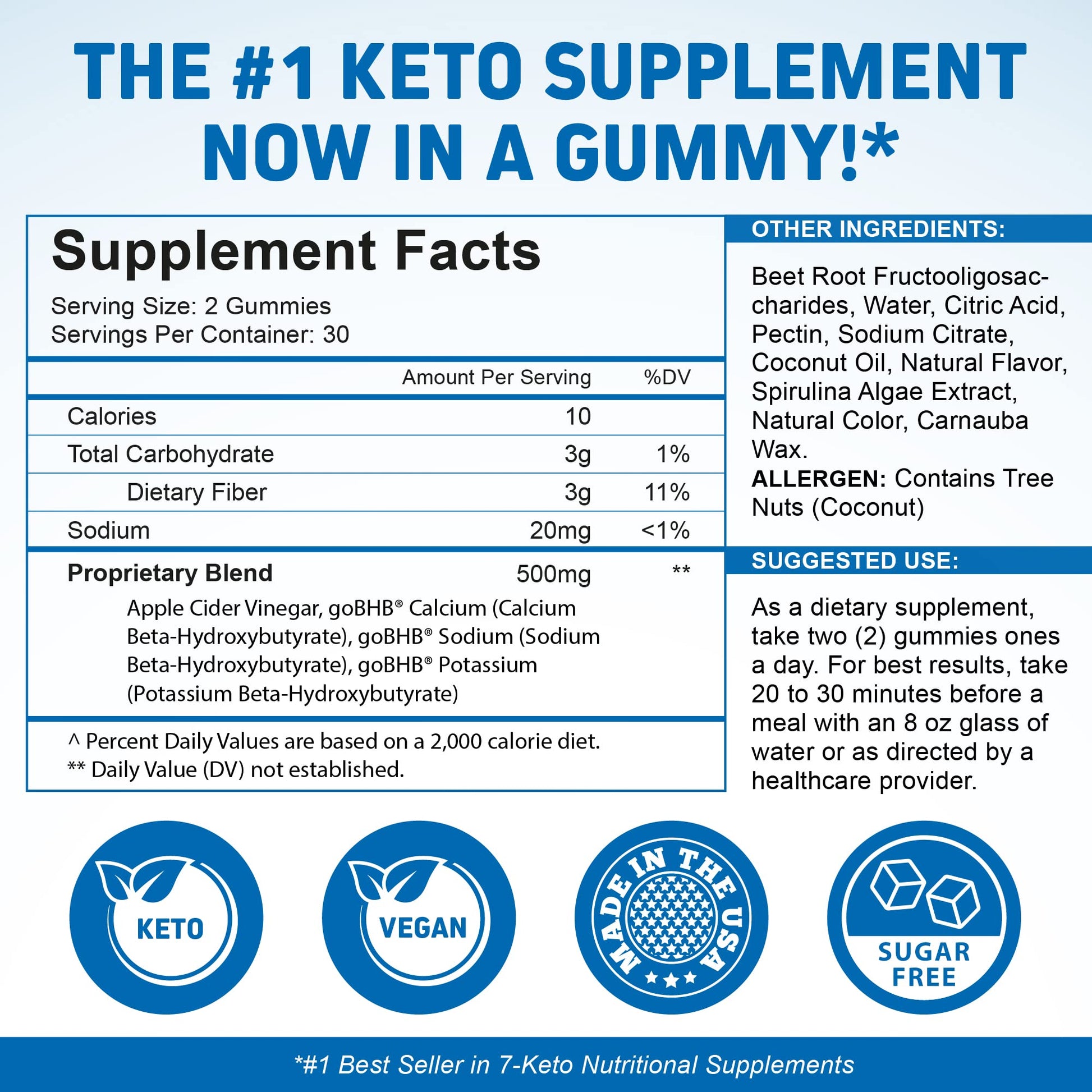Herbtonics Apple Cider Vinegar Capsules Plus Keto BHB | Fat Burner & Weight Loss Supplement HerbtonicsBuy Supplements Australia