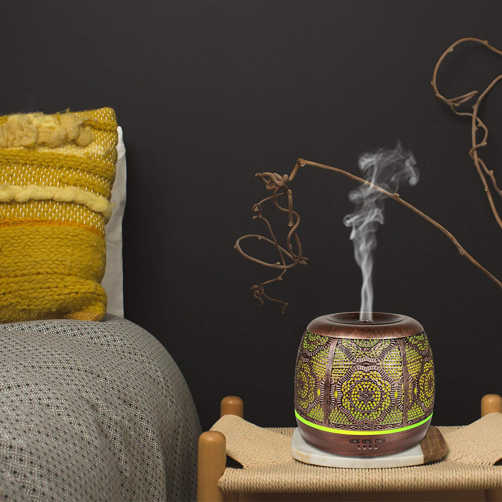 Essential Oil Diffuser, Upgraded Metal Diffusers for Essential Oils, Aromatherapy Diffuser Cool Mist BAIESHIJIBuy Supplements Australia