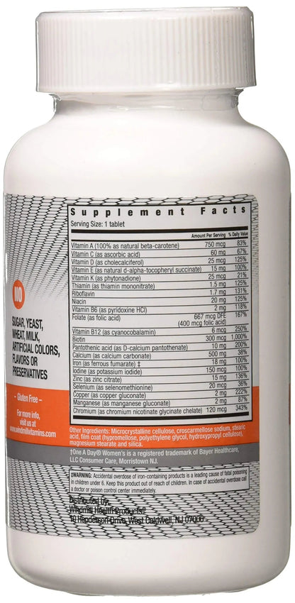 Daily Vitamin TB Womens WMILL Size: 100 WindmillBuy Supplements Australia