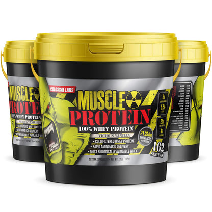 COLOSSAL LABS Muscle Protein Whey Powder [12 lbs/Pack of 1]–Chocolate Protein COLOSSAL LABSBuy Supplements Australia