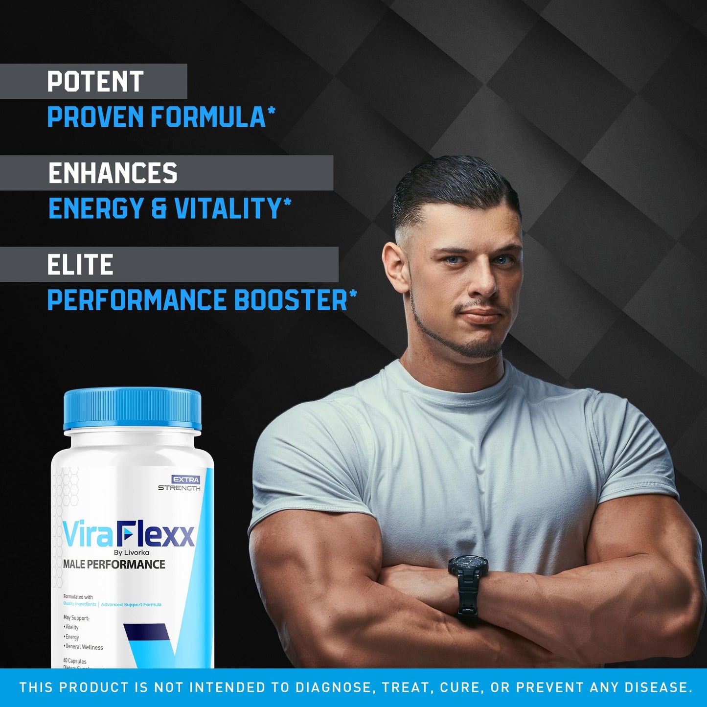 LIVORKA (3 Pack) ViraFlexx Capsules, ViraFlexx Advanced Support Formula Pills, Vira Flexx Pills (180 Capsules) LIVORKABuy Supplements Australia
