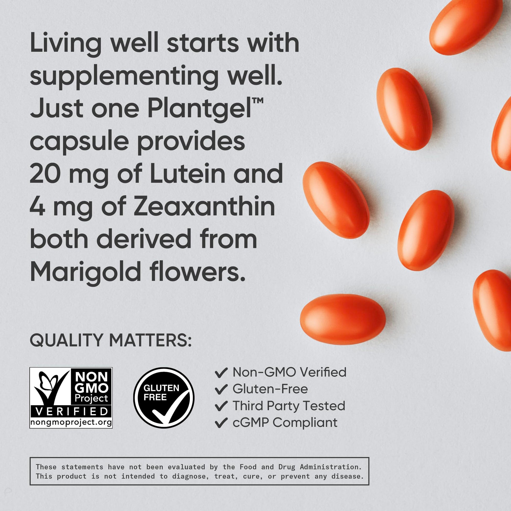 Sports Research Vegan Lutein + Zeaxanthin (20mg) with Organic Coconut Sports ResearchBuy Supplements Australia
