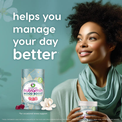 Nutracelle NUTRAMIN Mood Boost Multivitamin Gummy - Delicious & Yummy Anti-Stress NutracelleBuy Supplements Australia