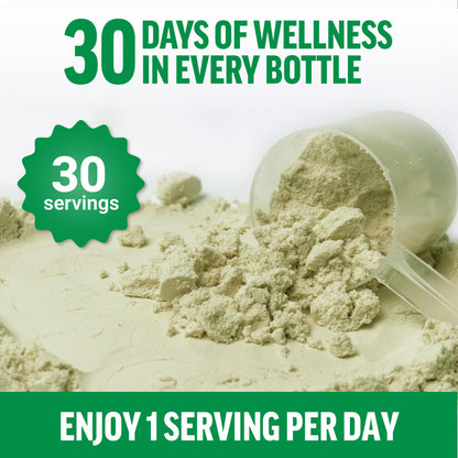 Force Factor Smarter Greens Daily Wellness Powder 2-Pack to Support Energy, Immunity & Digestion, Superfood Greens Powder with Vitamins, Minerals & Probiotics, Unflavored, 60 Servings Force FactorBuy Supplements Australia