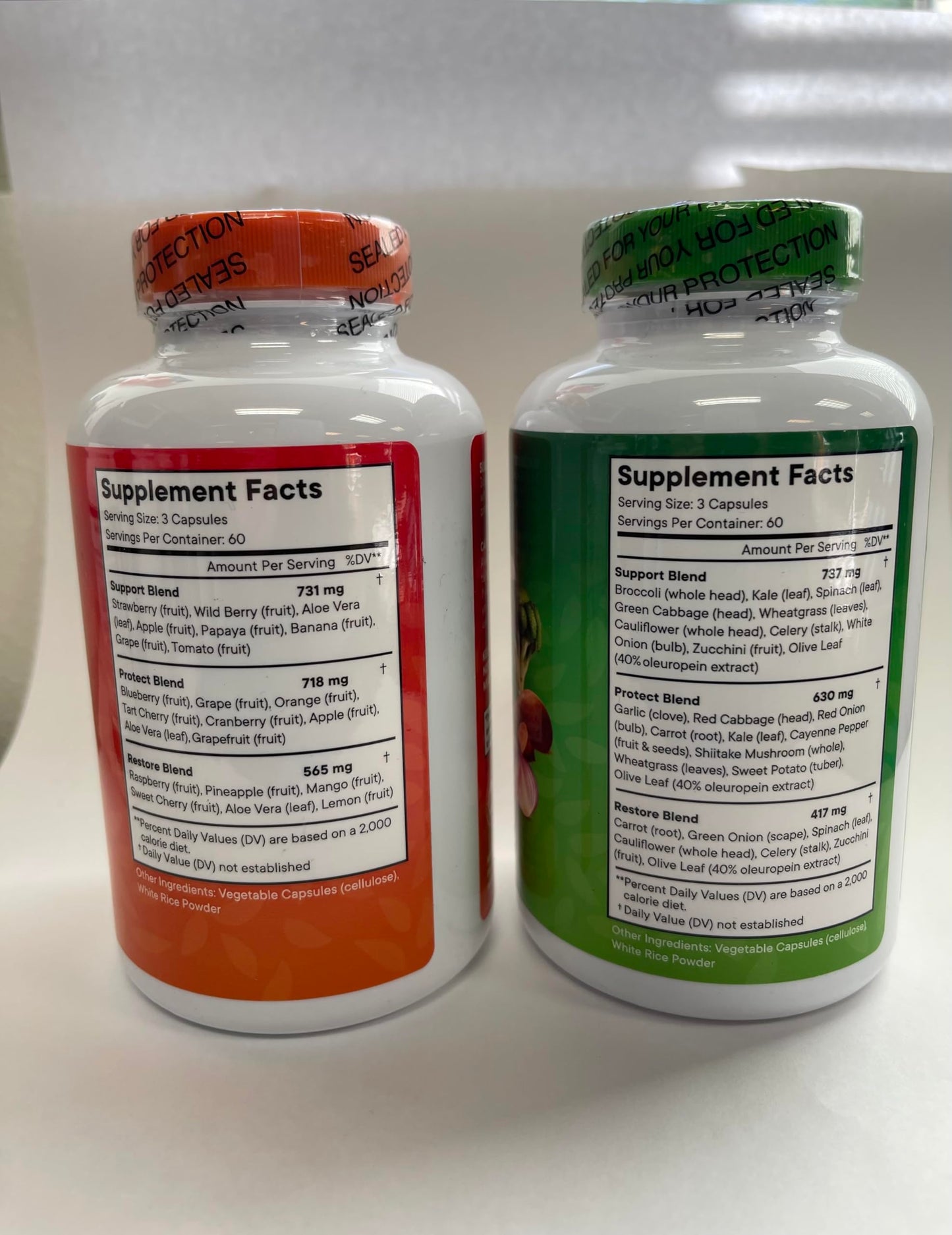Superfood Fruit and Veggie Supplement - 360 Whole Super Fruit and Vegetable Supplements & Vitamin with Beta-Carotene, Soy Free- 180 Count (Pack of 2) Superfood MDBuy Supplements Australia