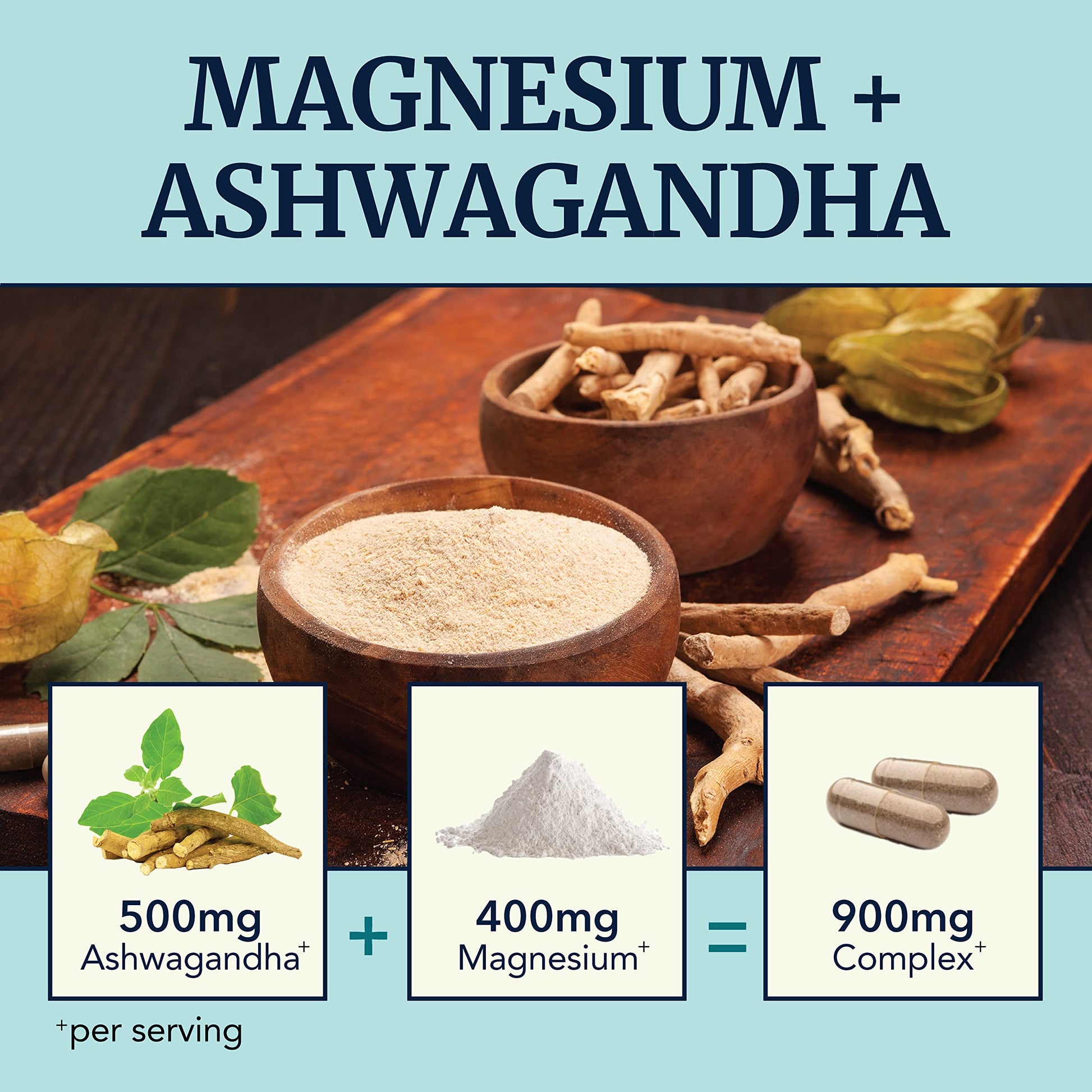 Magnesium Ashwagandha | Calming Magnesium Supplement for Adults | Relax, Rest Nobi NutritionBuy Supplements Australia