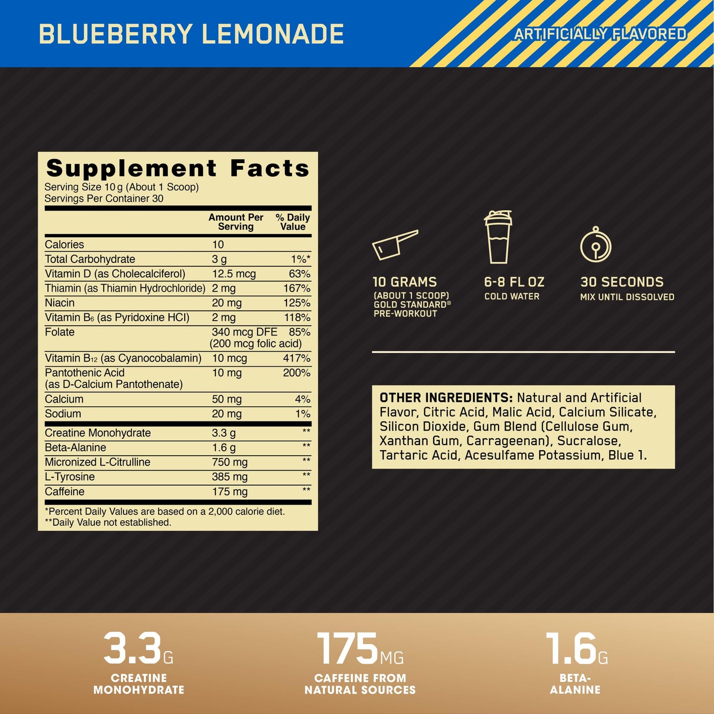Optimum Nutrition Gold Standard Pre-Workout & Gold Standard 100% Whey Protein Optimum NutritionBuy Supplements Australia