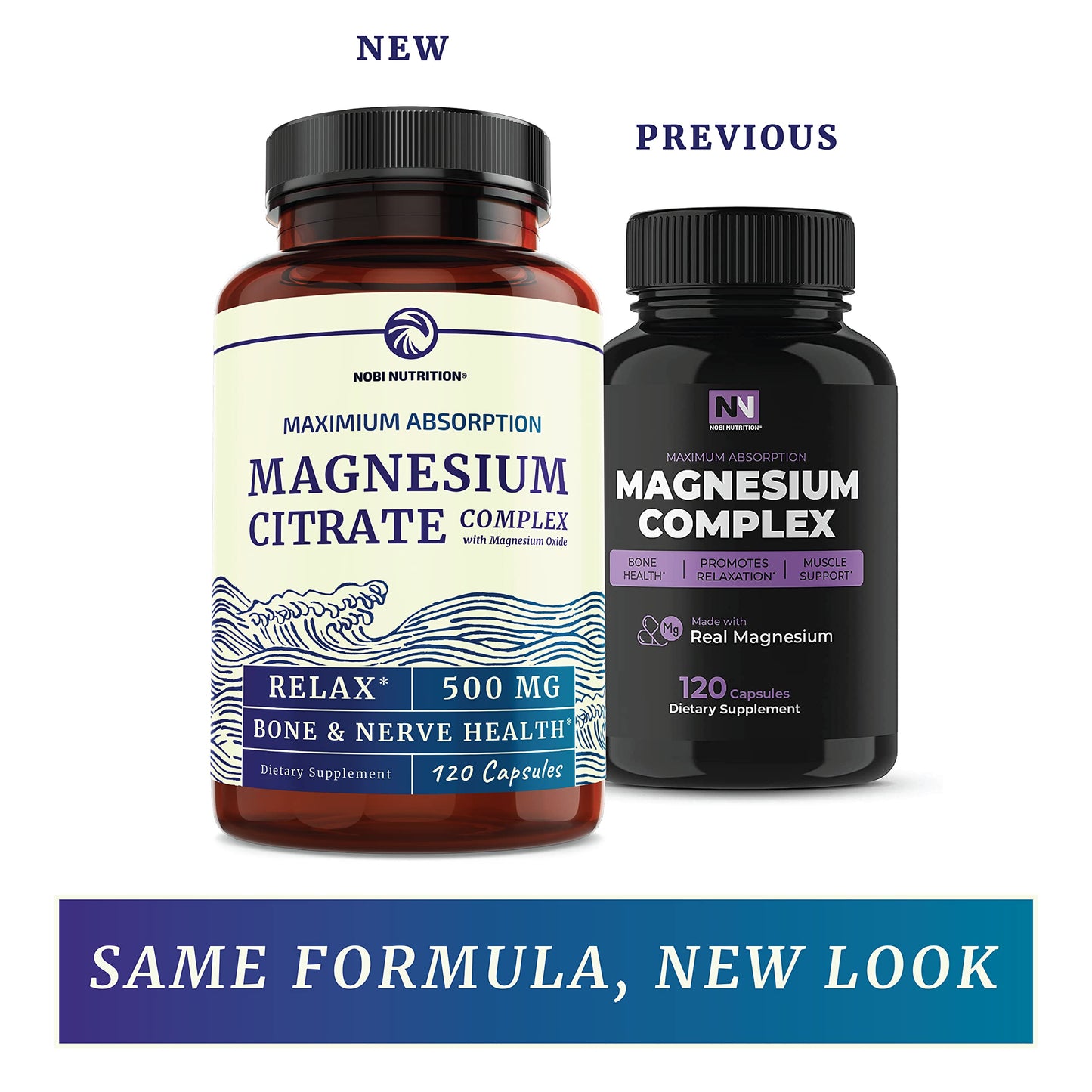 Magnesium Citrate Complex 500 MG for Calm, Relaxation, Constipation & Digestion Nobi NutritionBuy Supplements Australia