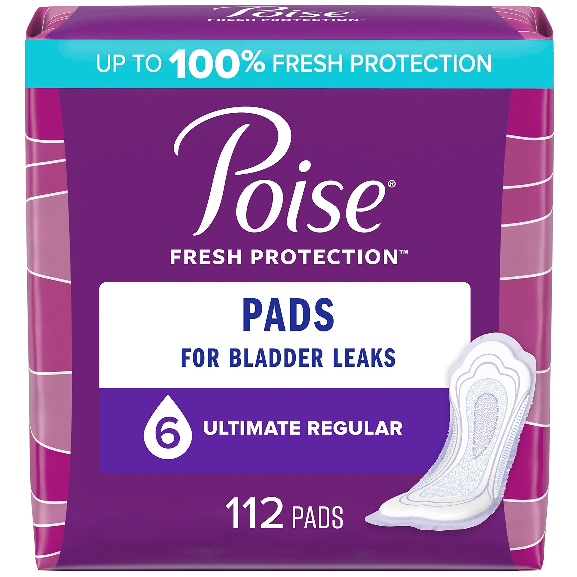 Poise Incontinence Pads & Postpartum Incontinence Pads, 6 Drop Ultimate PoiseBuy Supplements Australia
