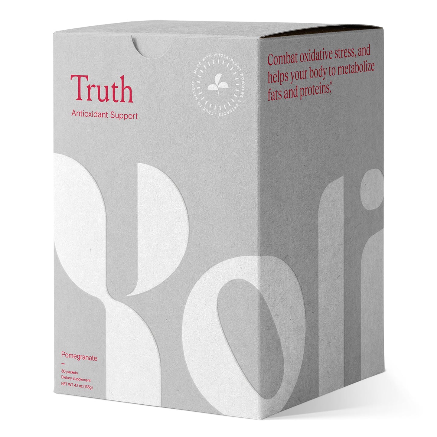 Yoli® Truth Antioxidant and Immune Support Supplement with Vitamin C, Botanicals, Superfruits, and Minerals - Pomegranate, 30 Packets YoliBuy Supplements Australia