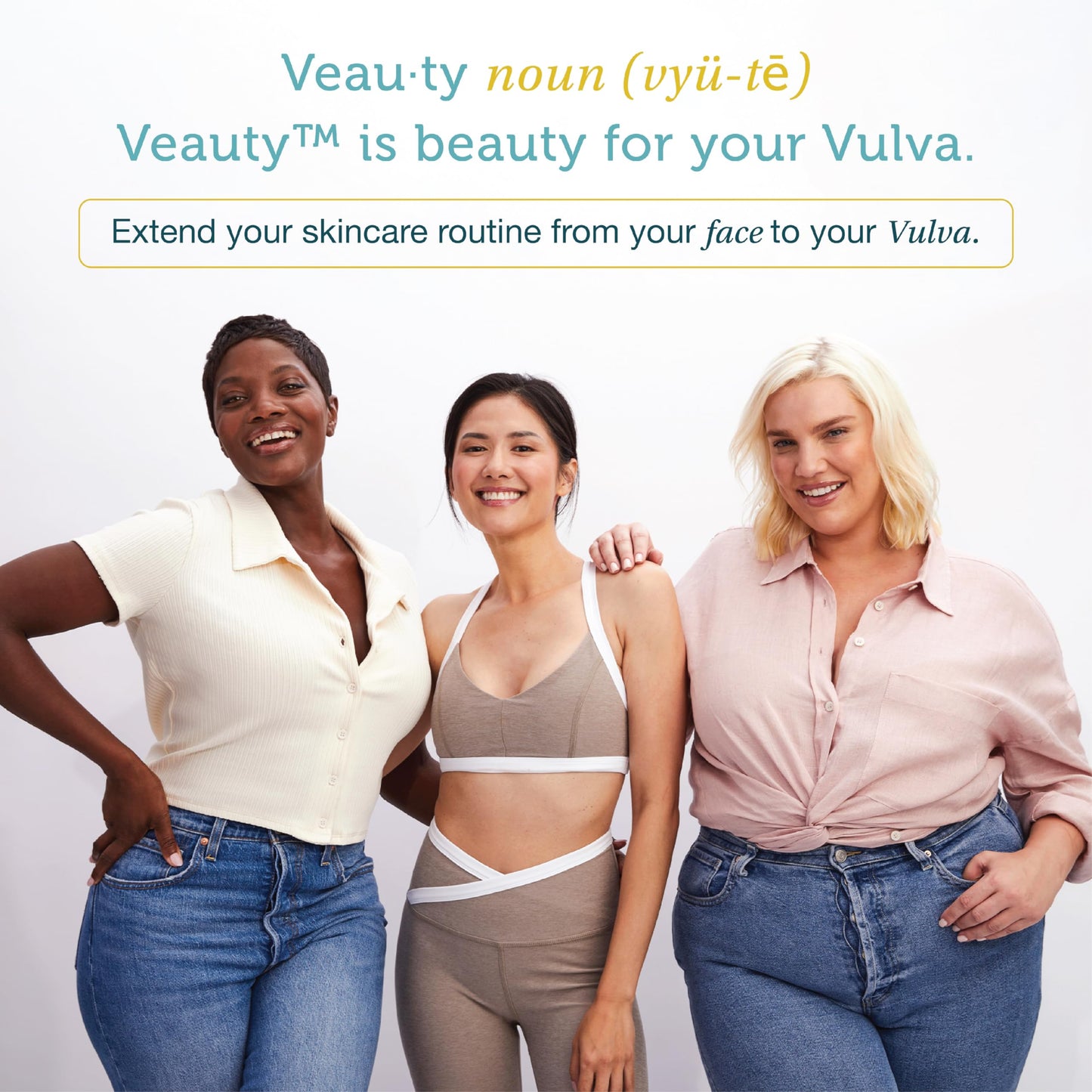 SAY LA V. Hydrating Veauty Cream, Intimate Vulva Moisturizing Skincare for Dryness with Prebiotics SAY LA VBuy Supplements Australia
