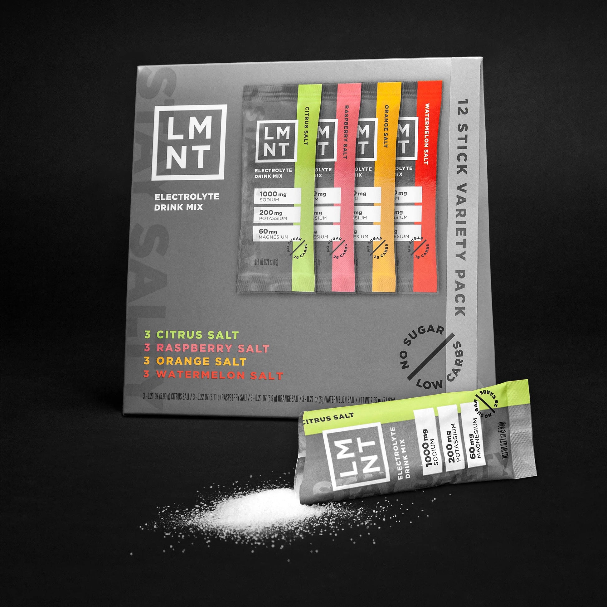 LMNT Zero-Sugar Electrolytes - Variety Pack Bundle - Hydration Powder Packets Drink LMNTBuy Supplements Australia