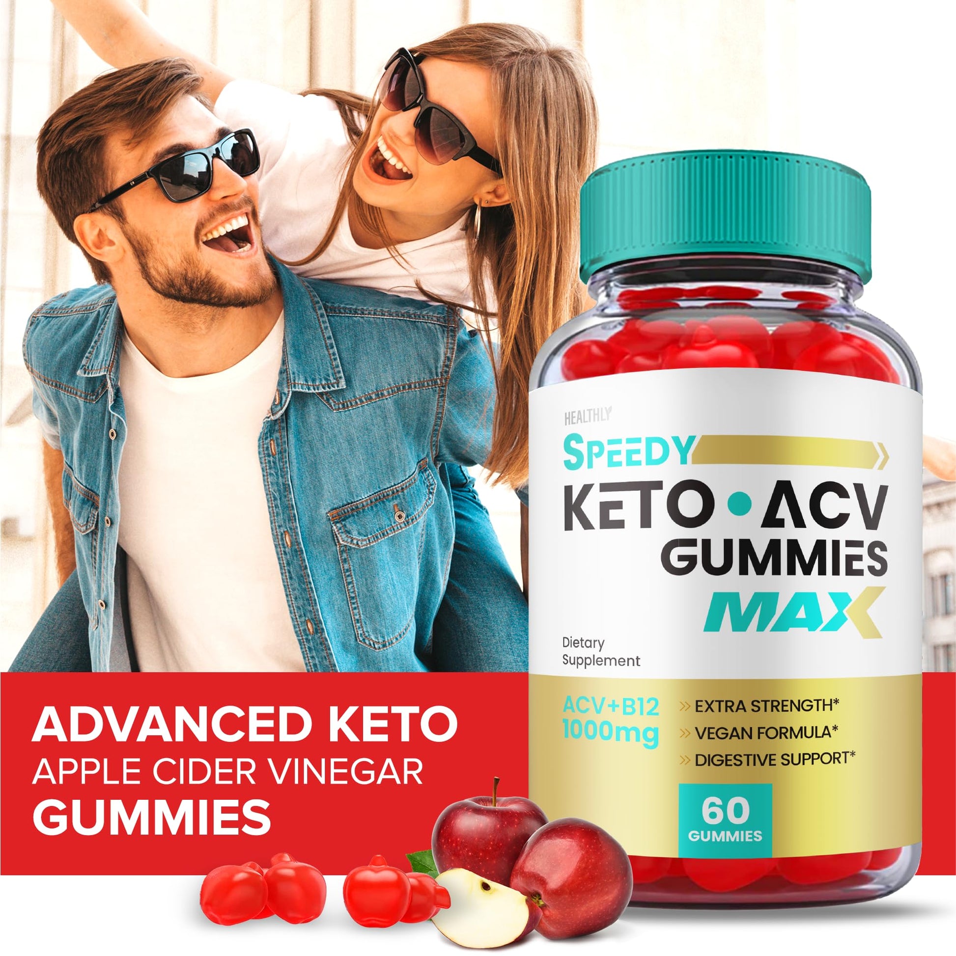 (2 Pack) Speedy Keto ACV Gummies Maximum Strength, Speedy Keto Plus ACV Gummies HealthlyBuy Supplements Australia
