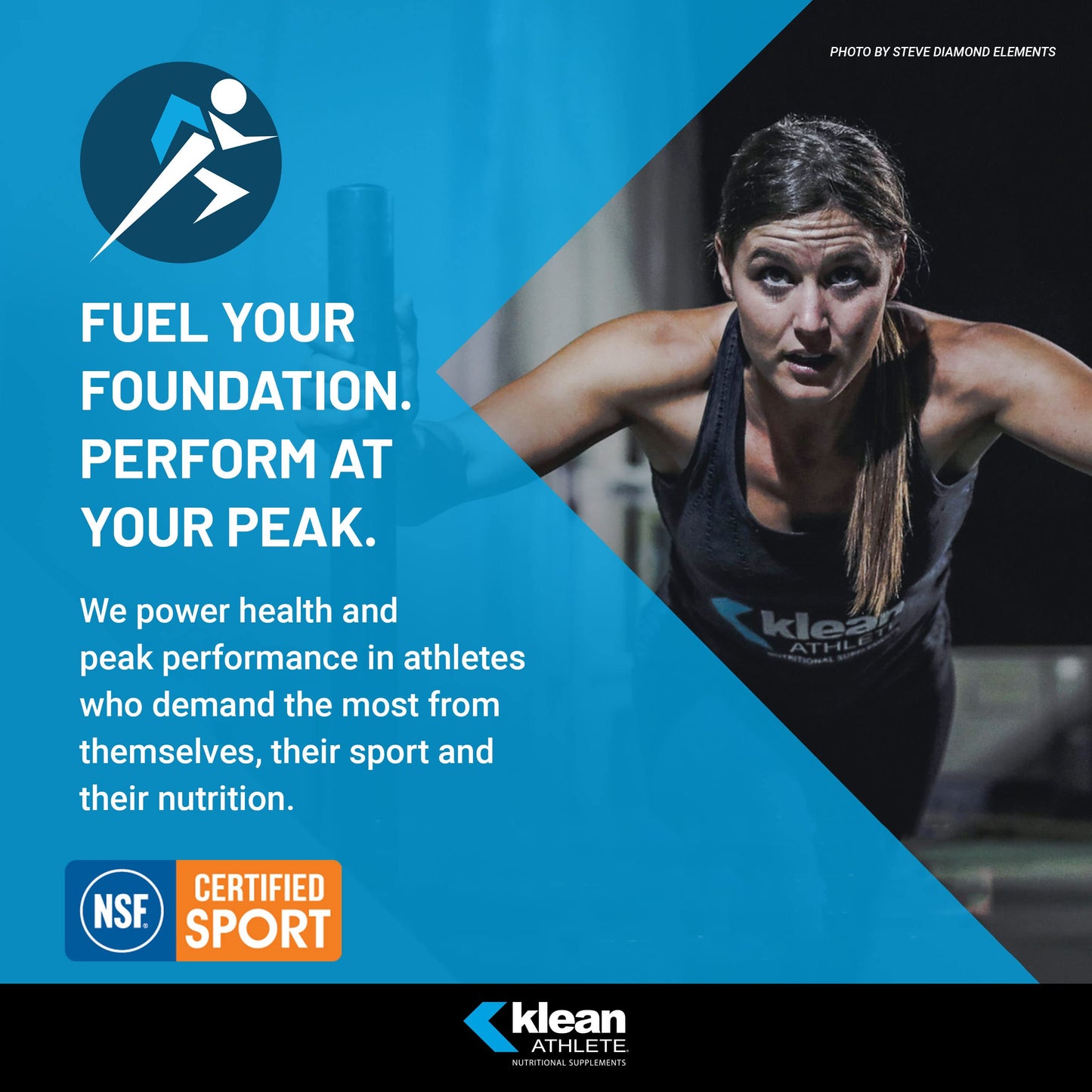 Klean Athlete Klean Sport Pack - Contains Magnesium Glycinate, Vitamin D & Omega-3 - Supports Muscle, Joint & Immune Health - NSF Certified - Daily Nutritional Supplement for Athletes - 30 Packets Klean AthleteBuy Supplements Australia