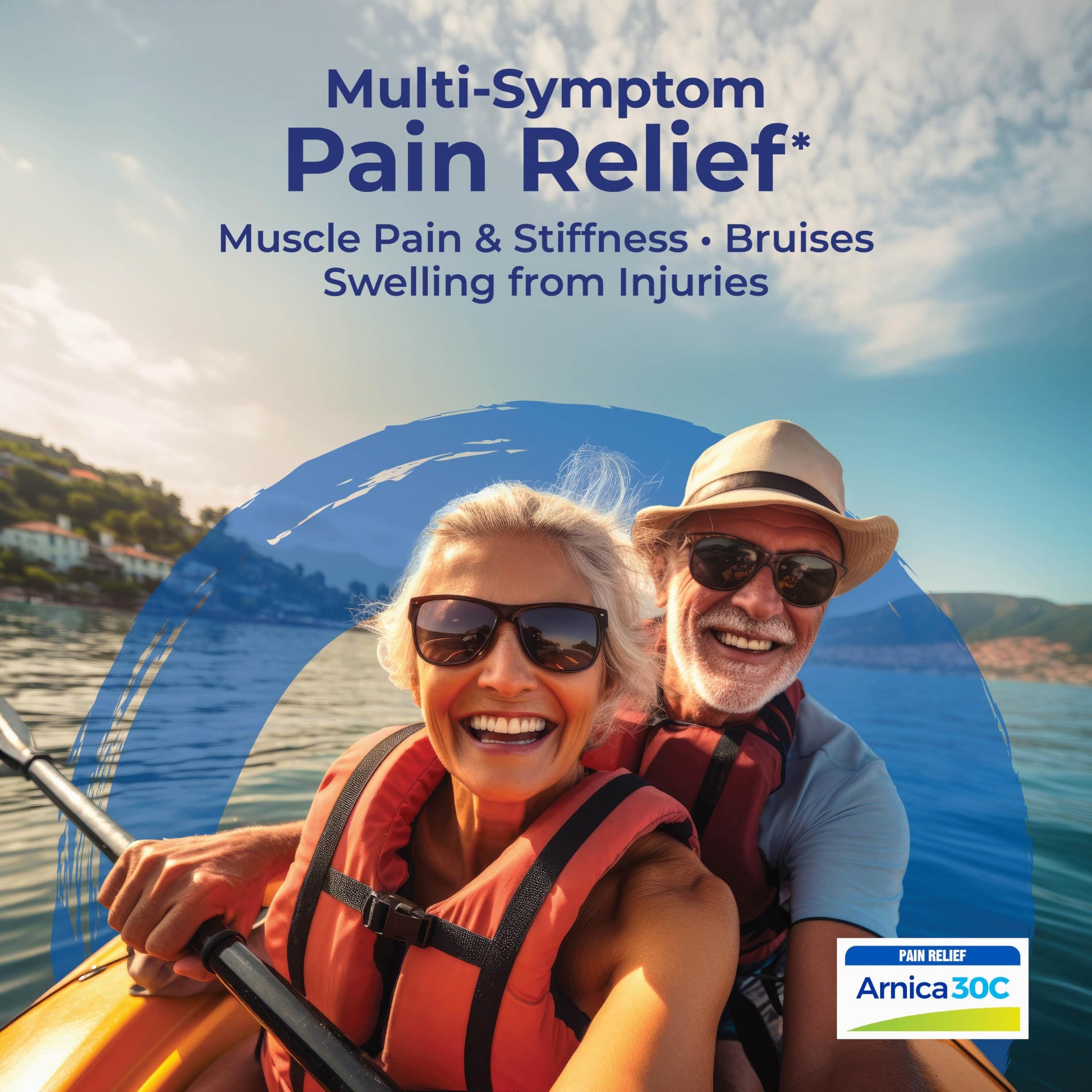 Boiron Arnicare Tablets for Pain Relief from Muscle Pain, Joint Soreness, Swelling from Injury or Bruises - 60 Count BoironBuy Supplements Australia