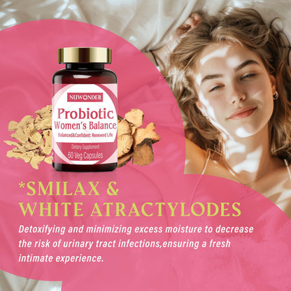 NUWONDER Women's probiotic - Natural Vaginal Support Supplement, Balanced & Confident NUWONDERBuy Supplements Australia