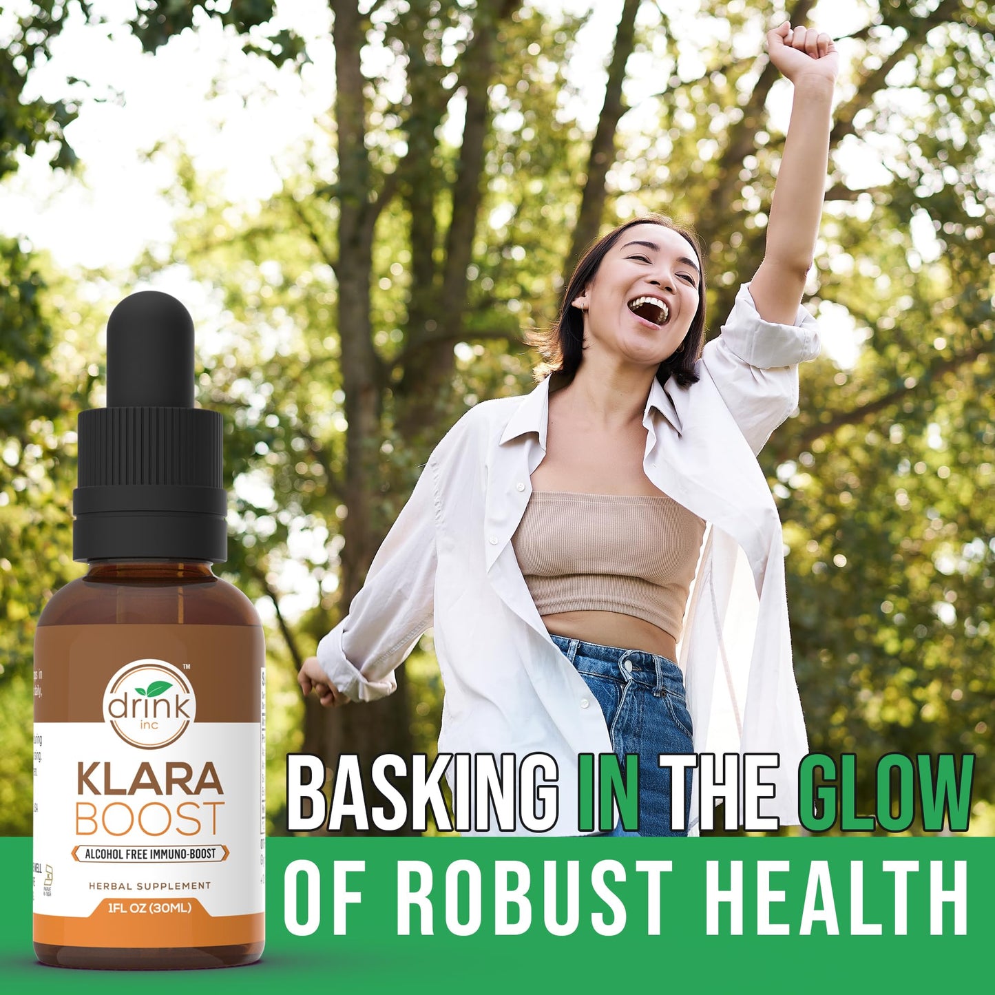Drink Inc Klara Boost Alcohol Free Immuno-Boost | 30ML Herbal Supplement Drink IncBuy Supplements Australia