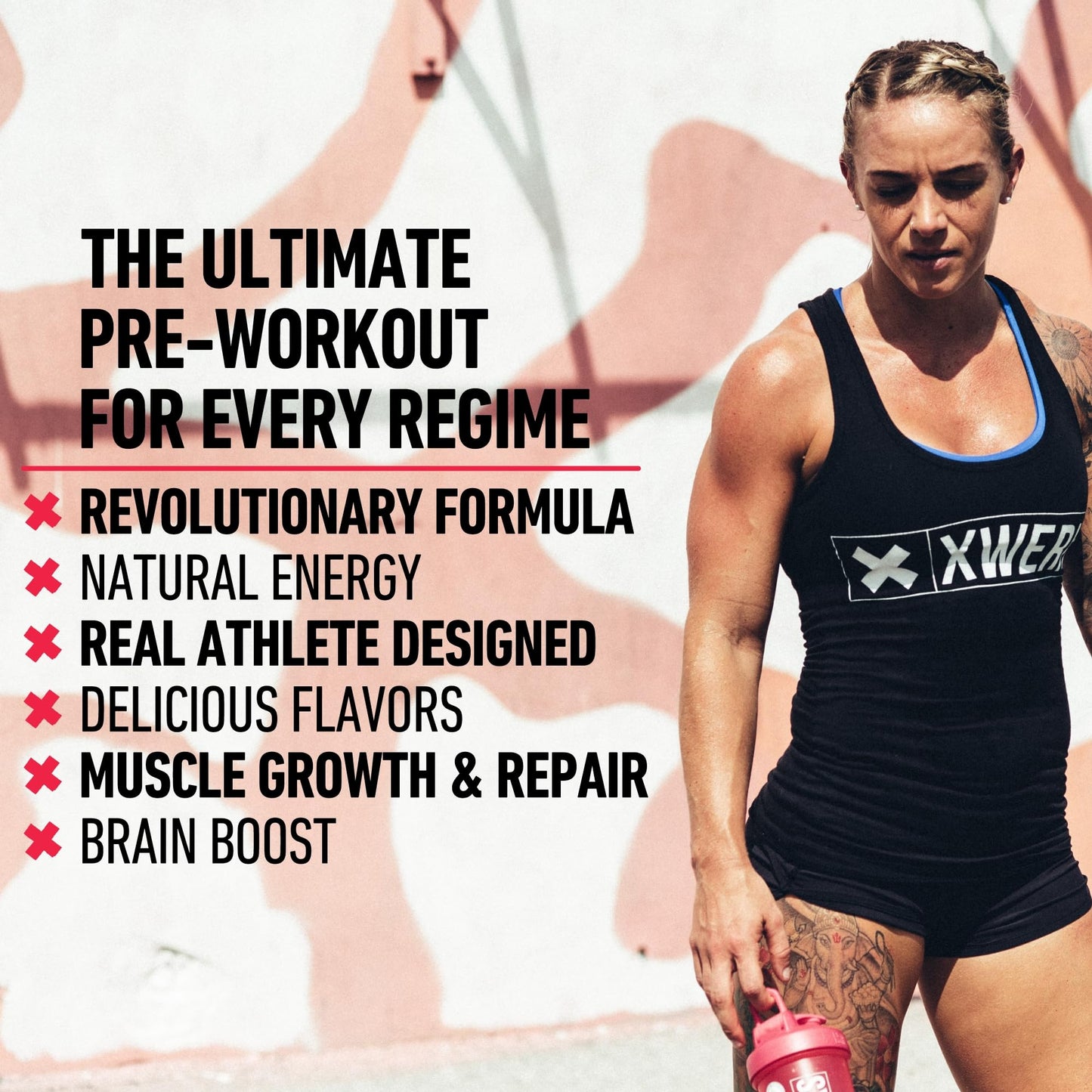 Xwerks Ignite Blue Razz Pre Workout Powder - Best Natural Keto Pre-Workout for Women XwerksBuy Supplements Australia