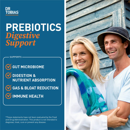 Dr. Tobias Prebiotics, Supports Digestion & Gut Health, Feed Good Probiotic Bacteria Dr. TobiasBuy Supplements Australia