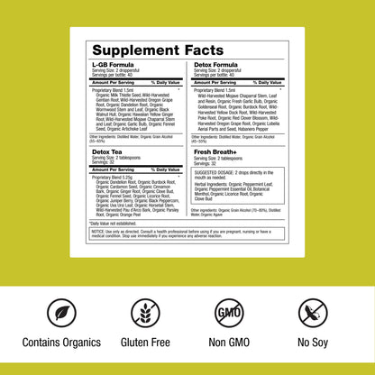 Dr. Schulze's 5-Day Liver Detox - 5-Day Liver Cleanse Kit - Supports Healthy Digestion & Energy - Gallbladder Cleanse - Plant-Based Ingredients - Gluten-Free & Vegan Dr. Schulze'sBuy Supplements Australia