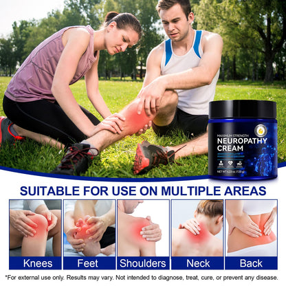 Neuropathy Cream Extra Strength 120g, Neuropathy Nerve Pain Relief Cream Contains Arnica, Vitamin B6 & Lavender, Deep Soothing & Moisturizing Aus HealthcareBuy Supplements Australia